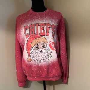 Kansas City Chiefs Santa Sweater